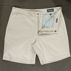 BONOBOS - Stone 7” Slim - Original Stretch Washed Chino Shorts - 31 Waist